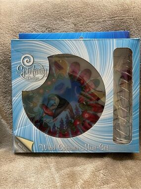 Spinfinity Designs Mini Wind Spinner Stainless Steel Animated Red Hummingbird